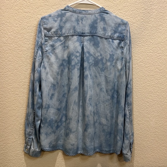 CALVIN KLEIN JEANS WOMEN LONG SLEEVE SHIRT MEDIUM - Picture 2 of 10